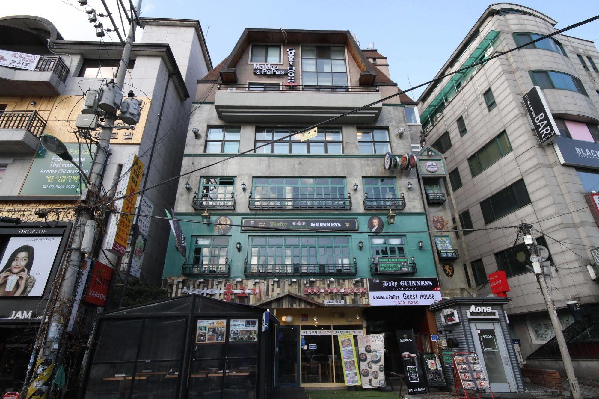 Mamas And Papas Hotel Seoul Bagian luar foto